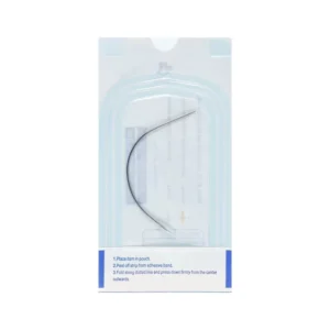 Professional Curved Piercing Needles Individually Packaged Disposable Needles for Navel Tragus Helix & Nipple Piercing