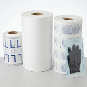 Professional Factory produced Medical Dialysis Paper Packaging Roll Film Bag making Roll Tyvek Packaging for Ethylene Oxide
