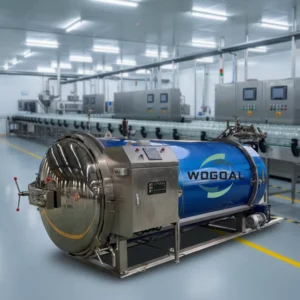 Professional Industrial Stainless Steel Sterilization Retort Autoclave for Metal Can Glass Jar Plastic Bottles
