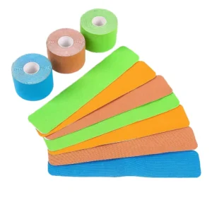 Professional Kinesiology Athletic Tape Breathable Cotton Elastic Bandage for Sports Injury Prevention