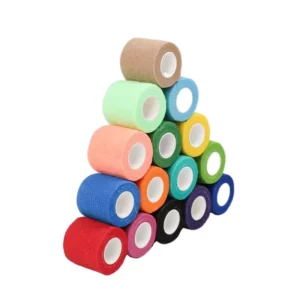 Professional Manufacture Self adhesive Medical Cohesive Elastic Tubular Bandage with Closure