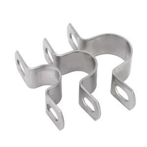 Professional Manufacturer 32-76mm German U Type Saddle Fastener American Stainless Steel Metal Hose Pipe Clamp Clip