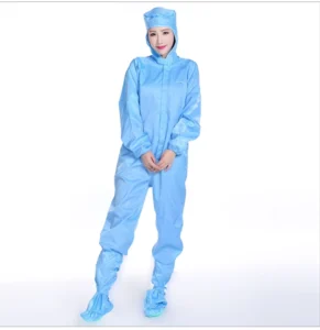 Professional Manufacturer’s Antistatic Safety Clothing Work Coverall for Cleanroom and Lab Use ESD Garment