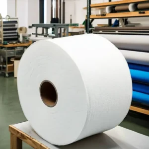 Professional Manufacturer’s Soft Spunlace Non Woven Fabric Roll Lint Free for Wet Wipes Breathable Plain Style Used Raw Material