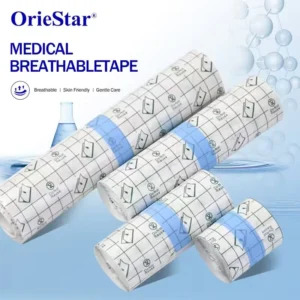 Professional Medical Adhesive Tape Roll Breathable Surgical Fixation Hypoallergenic Soft Care Tape