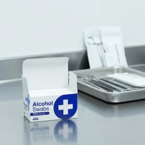 Professional Medical Prep Pads Swabs Sterile Disposable Antibacterial Wipes for Disinfection and Cleaning in Clinical Use