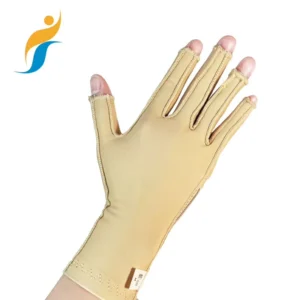 Professional Medical Use High Compression Five Finger Gloves Wrist Protector for Burn and Scald