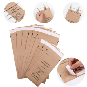 Professional Nail Tools S M L Size Sterilizer Manicure Bag Small Dentistry Nail Sterile Kraft Bag Pouches for Manicures