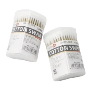 Professional Personal Care Wood Cotton Swabs for Ears Makeup Daily Cleaning