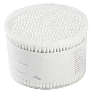 Professional Reusable Anti static Waterproof Multi Purpose Two Head Makeup Remover Cotton Swabs Precise Tip Plastic Stick Eye