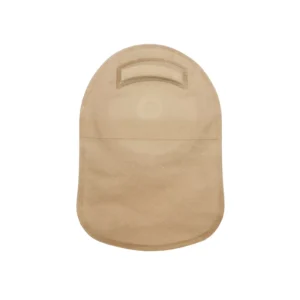 Professional Skin Two Piece Non Woven Ostomy Pouch with Hydrocolloid Barrier Colostomy Close Medical Drainable Bag