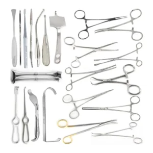 Professional Use in Hospitals Clinics and Operating Rooms Made From High Grade Stainless Steel General Surgery Instruments Set