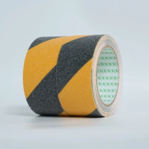 Protection and Warning Application Single Sided Yellow and Black Acrylic Pressure Sensitive Water Resistant PVC Anti slip Tape