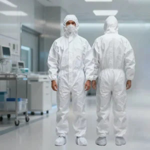Protective Coverall Sms Microporous Breathable Film Ppe Coverall Suits Disposable Overalls for Men