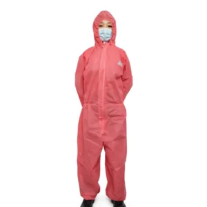 Protective Disposable Anti-Static Waterproof Chemical Resistant Heat Resistant Nonwoven SS Coverall Protection Suit Protection