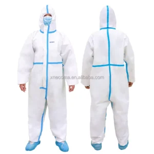 Protective Integral Medical Workwear Microporous Breathable Film Work Clothes Disposable Protective Clothing for Men and Women