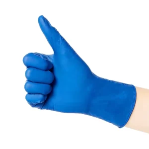 Protein Free Nitrile Gloves Medical Examination Touch Screen Dark Blue Disposable Powder Free 3mil Nitrile Gloves for Dental
