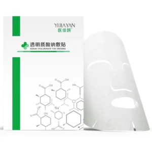 Pure Hyaluronic Acid Dressing ISO 13485 Certified Far Infrared Disinfecting for Sensitive Skin Moisturizing Transparent Wound