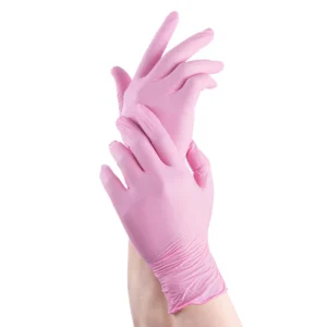 Pure Powder-Free 4mil 6mil 8mil Disposable Nitrile Gloves Black Blue White Pink for Kitchen Tattoo Garden Use Safety Gloves