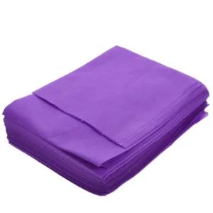 Purple Hospital Medical Bed Sheets Waterproof Non Woven Disposable Beauty Room Massage Bed Sheets Nursing Pads
