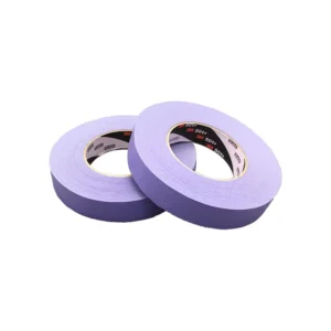 Purple Painter Tape Highly Conformable Sharp Paint Line Clean Removal for Industrial Baking and Aerospace