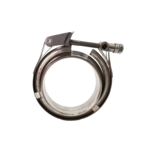 Quick Release 3.0″ Stainless Steel V-band Screw Clamp With Flange Kits Standard Exhaust Muffler V Band Pipe Clamp