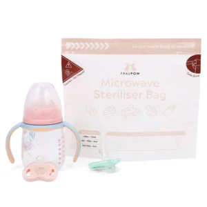 Quick Steam Baby Sterilizer Bags Reusable Microwave Safe Sterilization Pouches for Bottles Pacifiers & Feeding Accessories