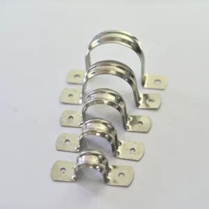 RK 004 Stainless Steel Double Ear Saddle Clamp Metric Customized for Construction