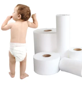 Raw Materials Nonwoven Cloth Non Woven Fabric for Disposable Diaper Material 100% Virgin PP Non woven Fabric