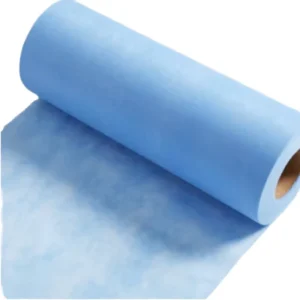 Raw Medical Nonwoven Fabric Material Plain 100% Polypropylene Lightweight and Waterproof for Disposable Hospital Use