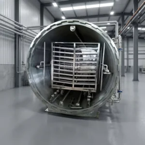 Recordable Sterilization Autoclave Industrial Retort Vessel for Tuna Canning Seafood Processing