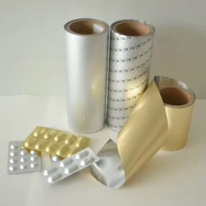 Recyclable Aluminum Foil Roll Paper Medical Capsule Pharma Tablet Packing Cold Forming Blister Aluminum Foil