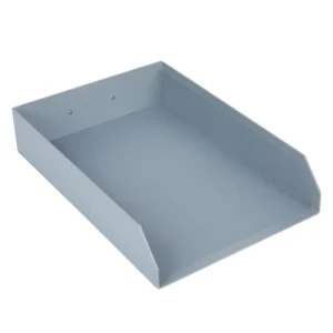 Recyclable Materials Paper Document Tray File Storage Tray Organizer With Label