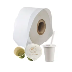 Recyclable Sealing Paper Film Lunch Box Tray Sauce Customized Bubble Disposable Yogurt Coff Instant Noodle High Temperature