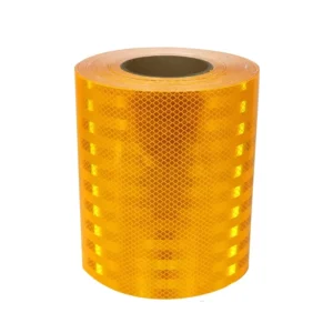 Reflectic Adhesive PE PVC Tape 893D Red and White Truck Light Reflective Dot Warning Tape Sticker