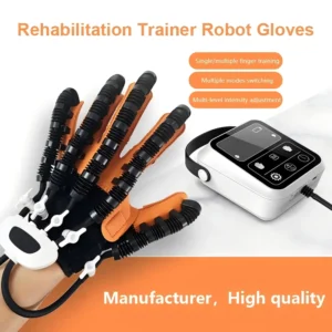 Rehabilitation Robot Gloves for Stroke Paralysis Finger Training