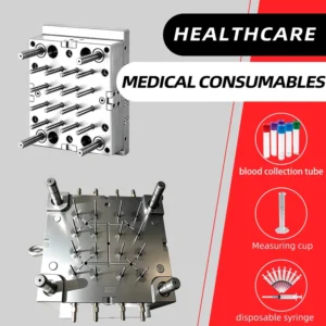 Reliable Zero Flash Hot Runner Vacuum Blood Collection Tube Injection Mold for Healthy Living Blood Test Consumables Production