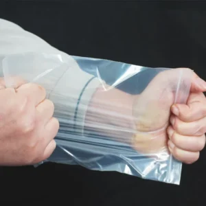 Resealable Customized Garment Packaging Bag with Zipper Top Heat Seal LDPE Disposable Gravure Printing