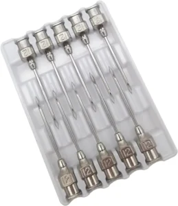 Reusable 14G 16G 18G 20G 22G Stainless Steel Veterinary Needle for Cattle Diagnosis Injection BL-0245 1 Year Warranty