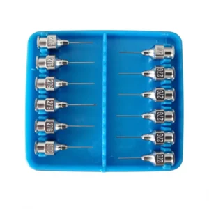Reusable Hypodermic Veterinary Needle Aiguille Hypodermique Stainless Steel Luer Lock 23G X 15MM Livestock Diagnosis & Injection
