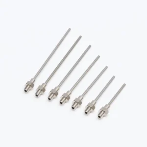 Reusable Metal M4 M5 M6 M8 M10 G1/4 G1/8 Threaded Needles Oil Perfume Liquid Dispensing Adhesive Veterinary Syringe Blunt Needle