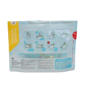 Reusable Steriliser Pouch Resealable Stand up Baby Bottle Microwave Steam Sterilizer Ziplock Bag