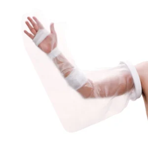 Reusable Waterproof Bandage Protector Dressing Cover Long Arm Wound Protector for Shower Bath Teenager Protector
