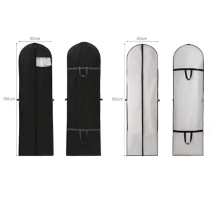 Reusable and Foldable Dress Clothes Suit Protector Garment Bag with Custom Logo