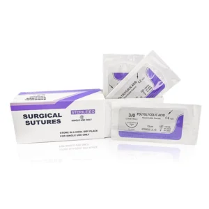 Risenmed Medical Consumables Absorbable Surgical Sutures Kit Threads Polyglactin 910 (PGLA910) Sutures