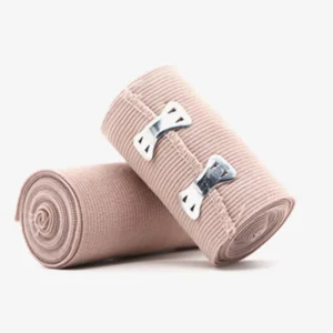 Risenmed Medical Self Adhesive Skin Color Elastic Cohesive Cotton Crepe Bandage Gauze