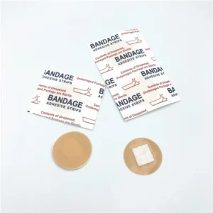 Round Adhesive Plaster Medical Band Aid Supplier 22mm 25 35