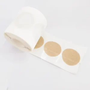 Round Non Woven Fabric Breathable Comfortable Skin Color Men’s Nipple Band Aid Cover for Runners