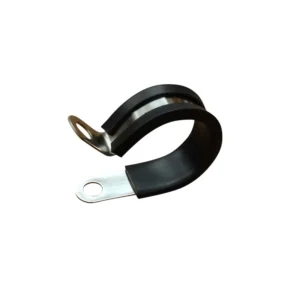 Rubber Lined P Clips Rubber Pipe Clamps Stainless Steel INOX 304 Durable R Types Hose Clamps of Quick Locking Pipe Clamp