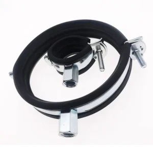 Rubber Lined Split Clamp P Type Hose Clamp Stainless Steel Galvanized Saddle Black EPDM Rubber Hose Clamp